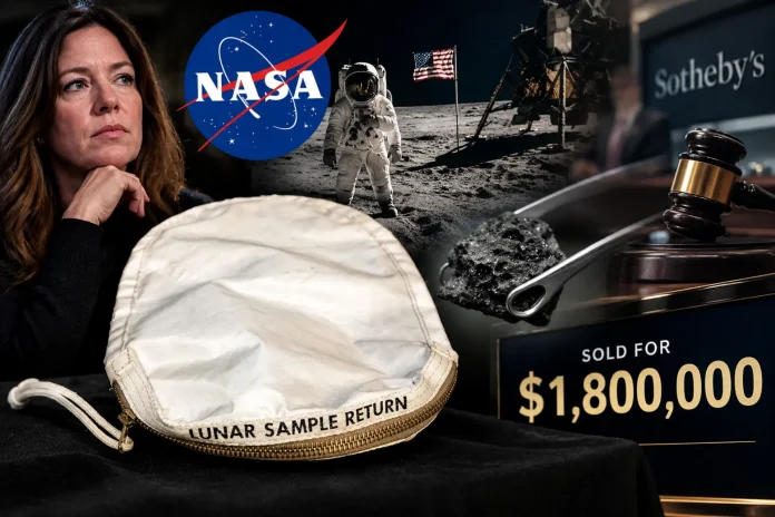 Apollo 11 moon bag