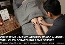 Chinese Man Reportedly Earns $15,000 a Month from a Scratching Service Chinese man 15000 month scratching people service