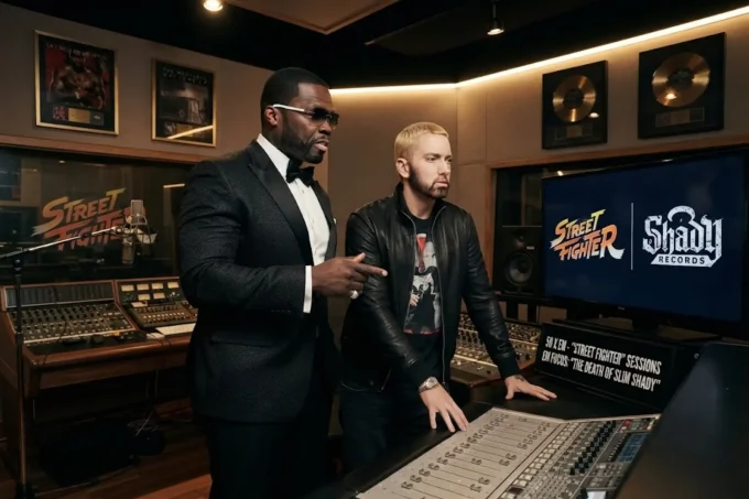 50 Cent Reveals Eminem Stepped Away From ‘Street Fighter’ Soundtrack to Complete New Album