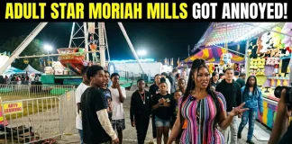 Moriah Mills Clashes with Date Trey J at Fair Over Inappropriate Question to Child Moriah Mills Trey J