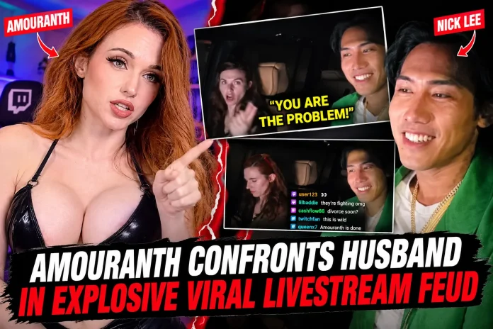 Amouranth Nick Lee drama