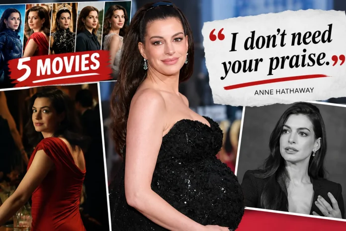 Anne Hathaway pregnancy work