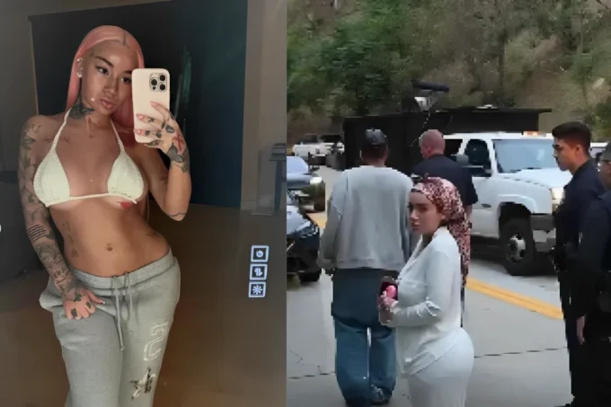 Bhad Bhabie Confronts Streamers for Recording After Fiancé’s Car Accident