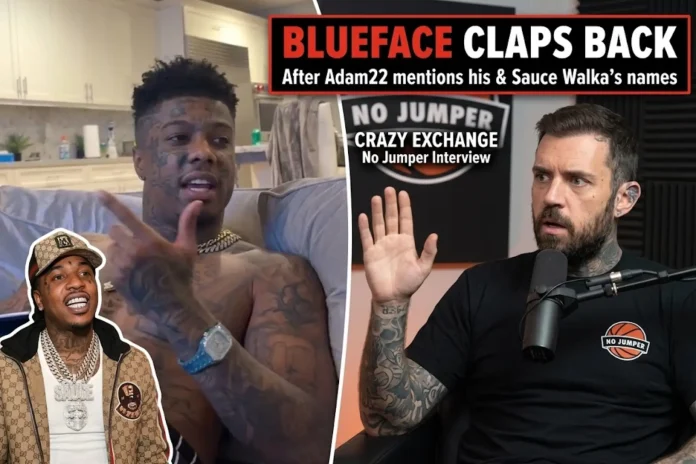 Blueface Adam22 parenting comments