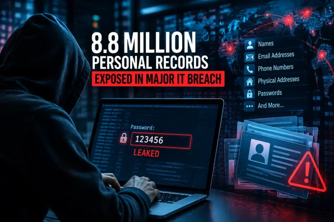 Hacker Claims ‘123456’ Password Exposed 8.8 Million Personal Records in Severe IT Breach