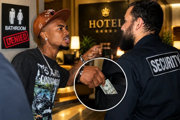 DeenTheGreat hotel security guard altercation