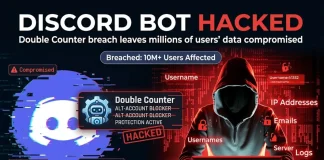 Discord Anti-Alt Account Bot Hacked Exposing Millions of User Records Discord bot hacked alt accounts data breach