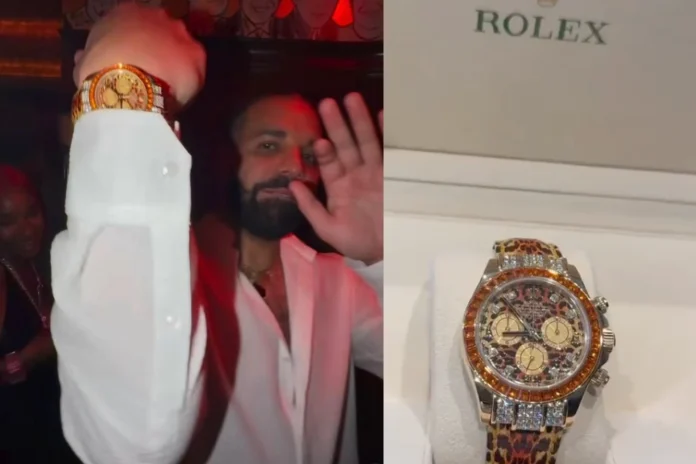 Drake Adds Rare Off-Catalog Rolex Daytona to Watch Collection for 40th Birthday