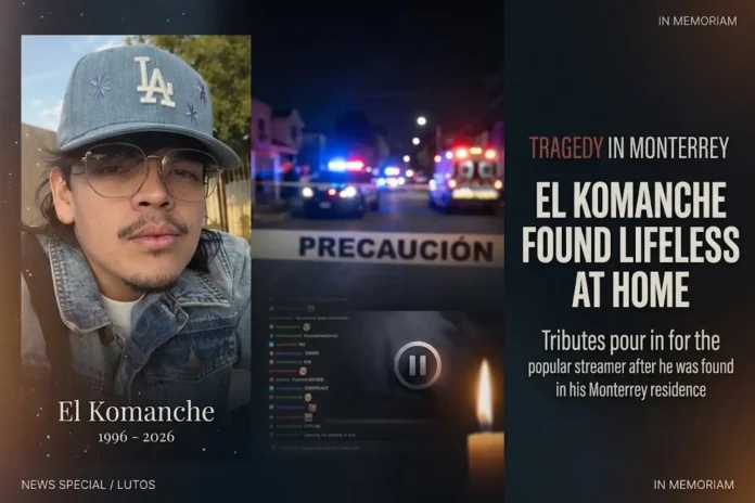 El Komanche streamer Monterrey death