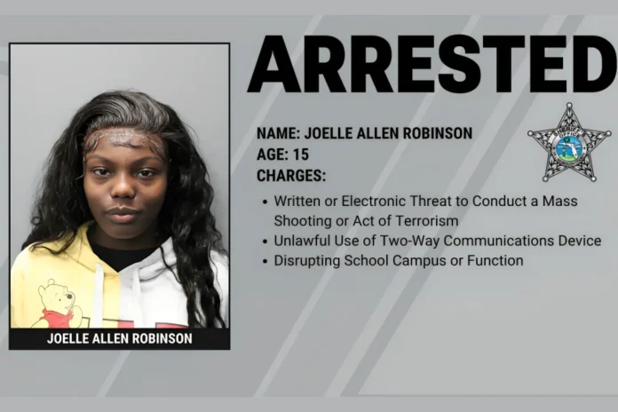 Florida student AI school threat frame