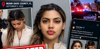 Dayana Roblesorduz Miami Mugshot Goes Viral After Arrest Dayana Roblesorduz, 27, after her Miami-Dade arrest on a prostitution-related charge; her booking photo went viral.