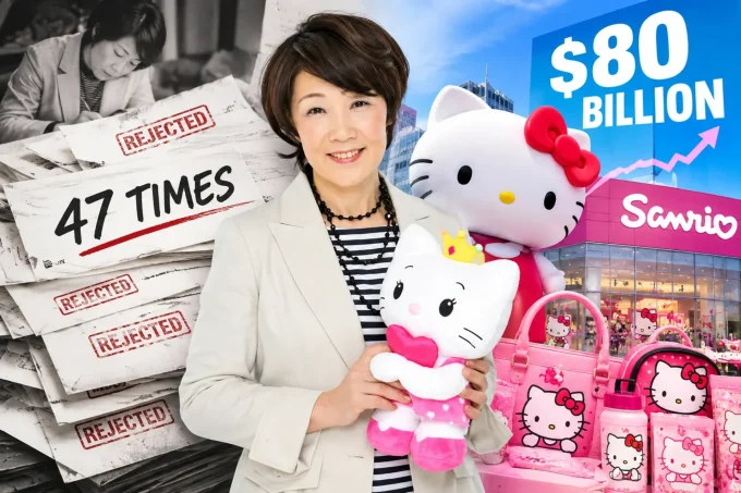 How the Creator of Hello Kitty Was Rejected 47 Times Before Building an $80 Billion Empire