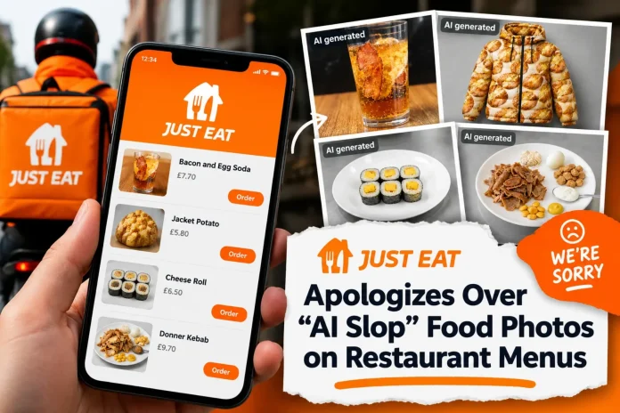 Just Eat Apologizes Over 