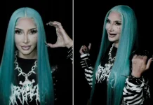 Kim Kardashian Surprises Fans by Dressing as Daughter North West in Viral Halloween Tribute Kim Kardashian North West Halloween costume