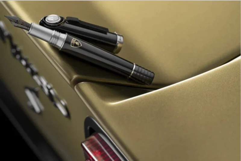 This $9,250 Lamborghini Pen Has a Tiny Miura Headlight That Actually Pops Up