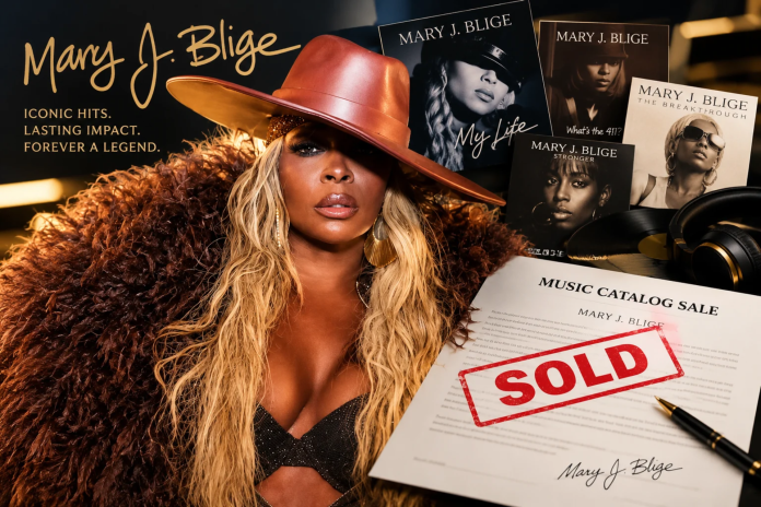 Mary J. Blige Sells Major Music Catalog Including Iconic Hits for Undisclosed Sum