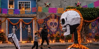 Mexico Transforms Streets into Spectacular Horror-Themed Scenes for Day of the Dead Mexico Transforms Streets into Spectacular Horror-Themed Scenes for Day of the Dead