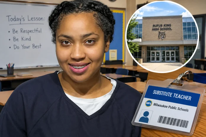 Amy Jones Milwaukee fake substitute teacher case at Rufus King High School