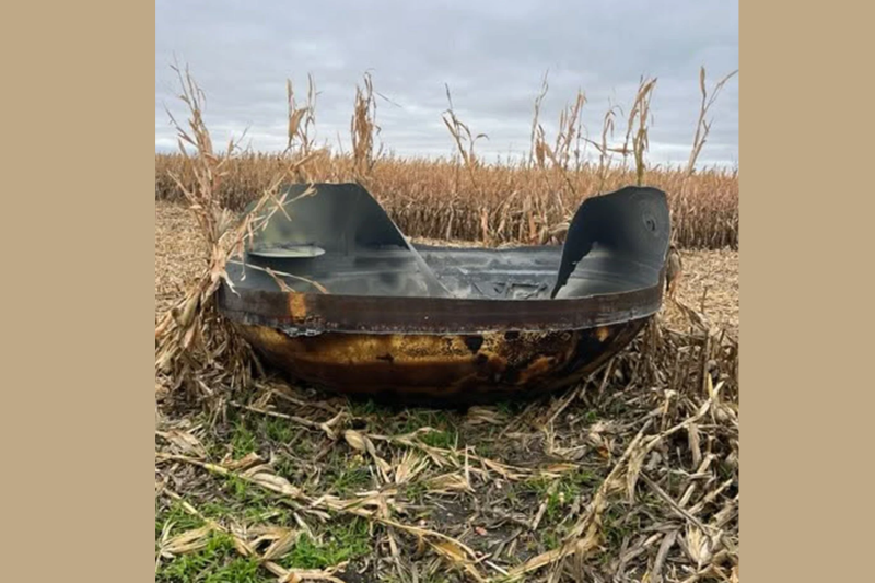 Minnesota Farmer Finds Scorched Metal Debris in His Field — It Came From a Chinese Rocket