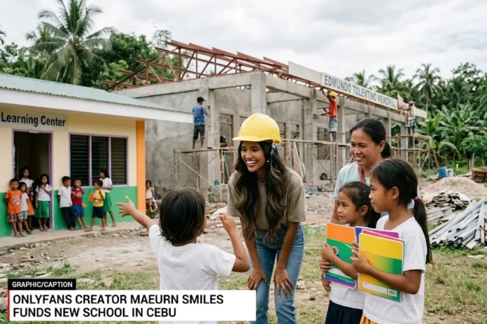 Maeurn Smiles, OnlyFans, Philippines, Influencer News, Charity, Viral News, Education, Philanthropy