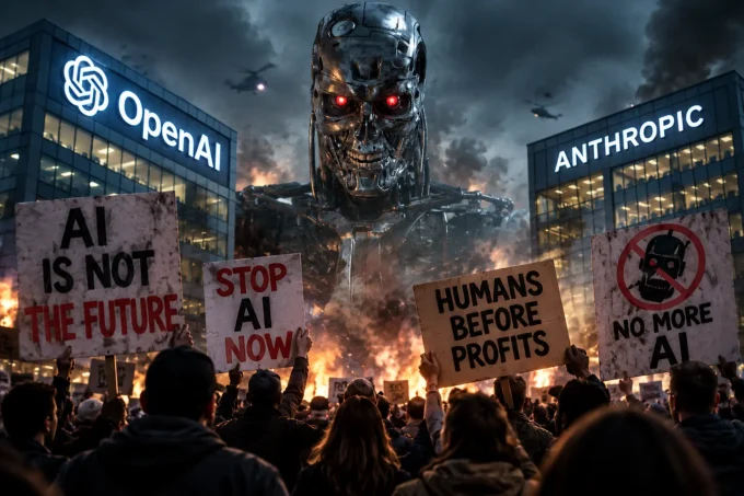 OpenAI and Anthropic Executives Reportedly Prepare for Public Revolt After Catastrophic AI Event