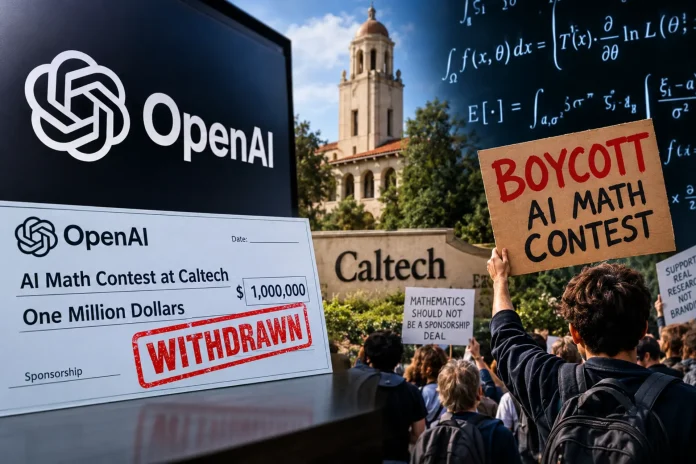 OpenAI Caltech math contest boycott