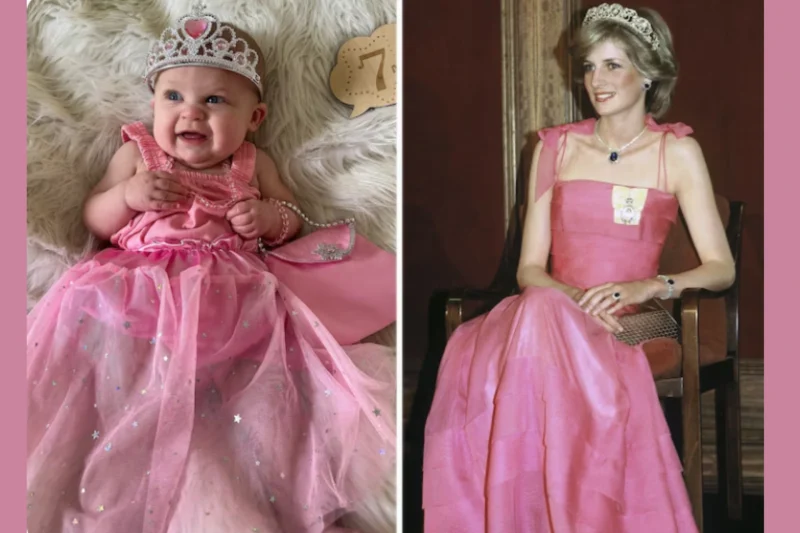 Baby Dianna Serves 12 Months of Princess Diana Fits — and the Internet Can’t Get Enough