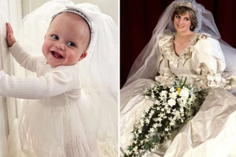 Couple Dresses Infant in Princess Diana Looks for First 12 Months