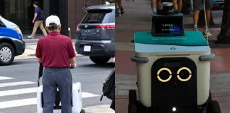 Philadelphia Woman Arrested After Repeatedly Blocking Delivery Robot in Center City Confrontation Philadelphia woman arrested delivery robot