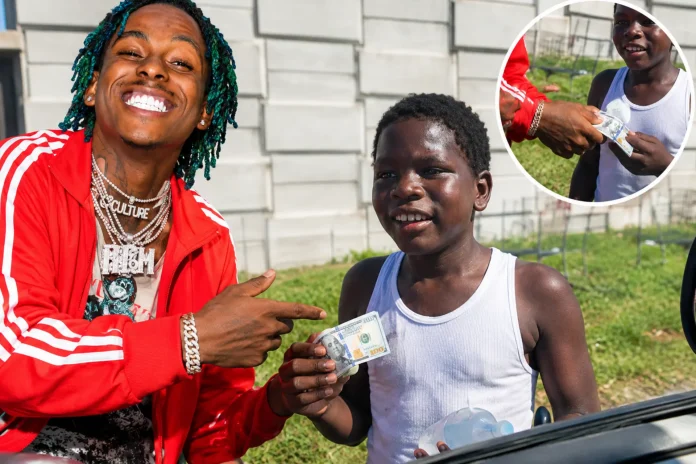 Rich The Kid water boy 100 dollars birthday