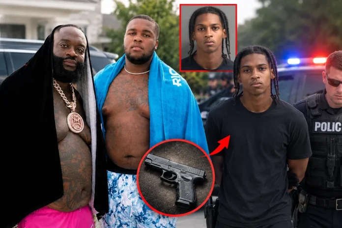 Man Arrested After Allegedly Pistol-Whipping Rick Ross's Son William Roberts III and Threatening His Life