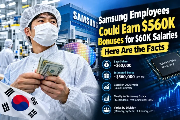 Samsung employee retention bonuses China