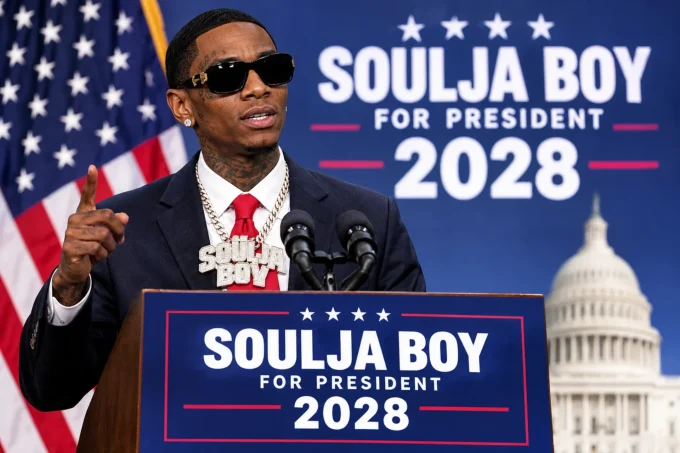 Soulja Boy Announces 2028 US Presidential Bid in Viral Declaration
