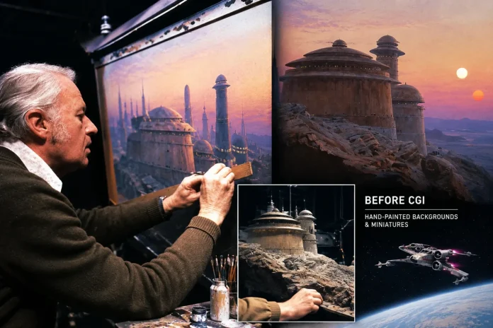 Star Wars Was Hand-Painted Before CGI Took Over Visual Effects