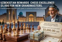 Uzbekistan Awards Chess Players $5,000 Cash Prize for Earning Grandmaster Title Uzbekistan chess grandmaster cash reward