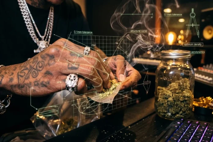 Wiz Khalifa viral blunt rolling precision video