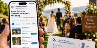 New Platform Lets Guests Buy Tickets to Attend Weddings of Complete Strangers New Platform Lets Guests Buy Tickets to Attend Weddings of Complete Strangers