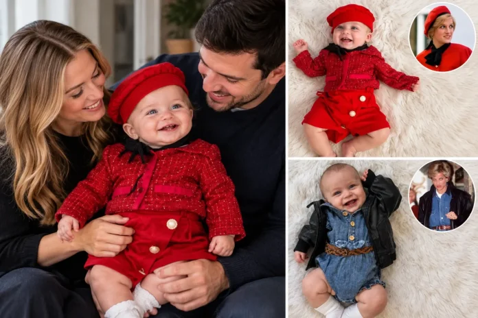 Parents Go Viral Recreating Princess Diana's Iconic Outfits for Baby Daughter Each Month
