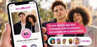Ex-Tinder Executive Launches Dating App Where Strangers Vote on Compatible Couples ex Tinder exec dating app stranger voting