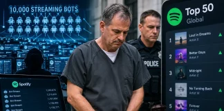 54-Year-Old Pleads Guilty to Operating 10,000 Streaming Bots to Game Music Charts 54-Year-Old Pleads Guilty to Operating 10,000 Streaming Bots to Game Music Charts