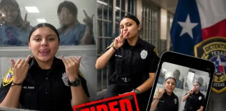 Texas Detention Deputy Fired After Viral Photos With Inmates Surface Online Bexar County detention deputy Karla Beltran posing with inmates in uniform before her firing